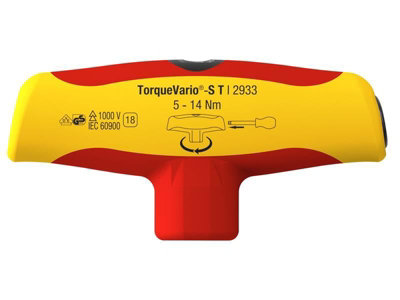 Wiha - TorqueVario-S T electric T-handle Screwdriver 5-14Nm