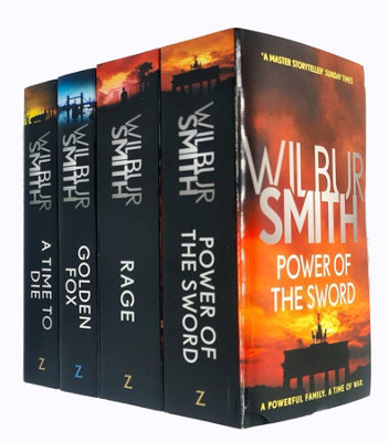 Wilbur Smith Courtney Series 4 Books Collection Set - Book 5 To 8 ...