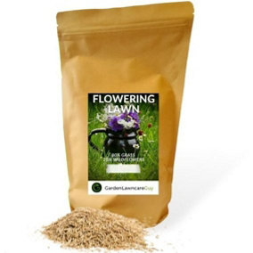 Wild Flower Lawn Seed - UK Native Wildflowers - 250g
