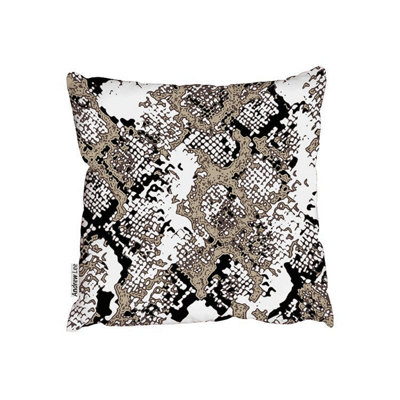 Wild Leopard animal print (Outdoor Cushion) / 45cm x 45cm | DIY at B&Q