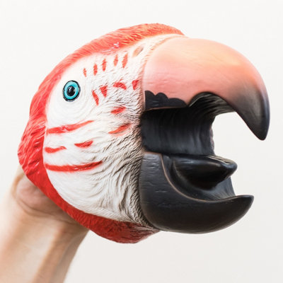 Wild Thingz Hand Puppet - Red Macaw