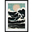 Wild Waves - Treechild - 50 x 70cm Framed Print