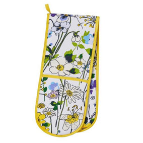 Wildflowers Floral  Double Oven Glove