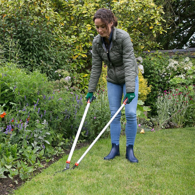 Wilkinson Sword 1111137W General Purpose Long Handled Lawn Shears Carbon Steel - 4