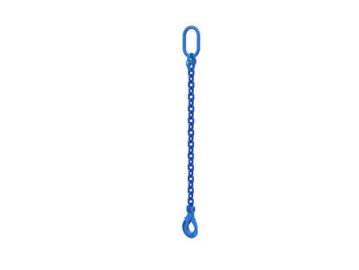 William Hackett Grade 10 (2.5t) 1 Leg 8mm Lifting Chain Sling with Self ...