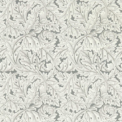 William Morris Acanthus Wallpaper Slate Grey W0175/02