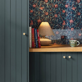 William Morris At Home Blotted Blue Gallery Emulsion 2.5L Emulsion Paint