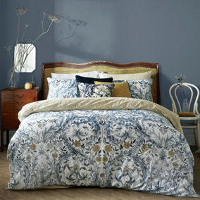 William Morris at Home Mineral Blue Eggshell 1L Interior Wood & Metal Paint