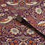 William Morris at Home Plum Strawberry theif Damask Wallpaper