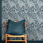 William Morris at Home White & Blues Willow Bough Tree Wallpaper