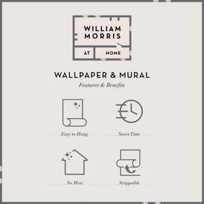 William Morris Blackthorn Paintable