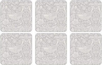 William Morris Pure Strawberry Thief Placemats and Coasters