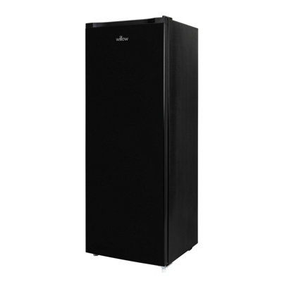 Willow 177L Freestanding Tall Freezer-Black