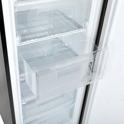 Willow 177L Freestanding Tall Freezer-Black