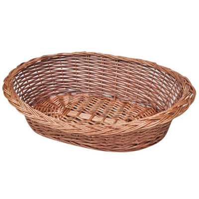 Willow Dog Basket/Pet Bed Natural 50 cm Price Comparisons | Compare The Build
