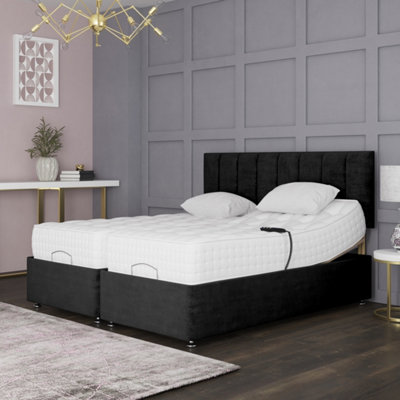 Willow Electric Adjustable Bed Set Fabric Pocket Sprung Mattress