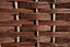 Willow Hurdle Fence Panel Bunch Weave Coppiced Handwoven 6ft x 3ft