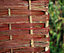 Willow Hurdle Fence Panel Bunch Weave Coppiced Handwoven 6ft x 6ft