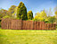 Willow Hurdle Fence Panel Premium Weave Woven Screening  6ft x 5ft