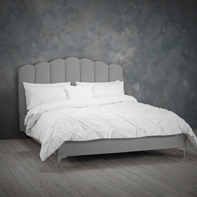 Willow Kingsize Bed Silver W 171 x L 217.5 x H 125 cm