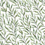 Willow Leaf Wallpaper In Green
