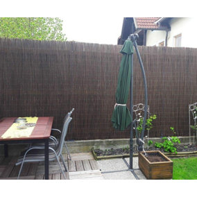 Willow Natural Garden Fence Screening Roll Privacy Border Sun Protection 1.5m x 3m