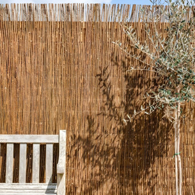 Willow Screening Roll Fencing Garden Premium Decorative L3m x H1.8m Primrose