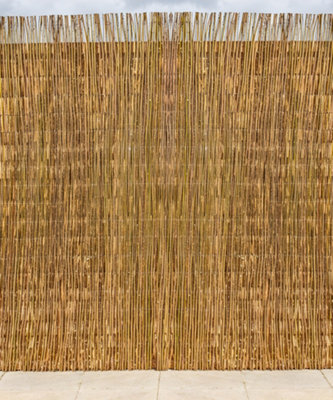 Willow Screening Roll Fencing Garden Premium Decorative L3m x H1.8m Primrose