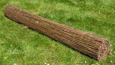 Willow Screening Roll Fencing Garden Premium Decorative L3m x H2m Primrose - 5