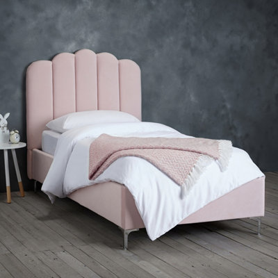 Willow Single Bed Pink W 111 x L 207.5 x H 125 cm