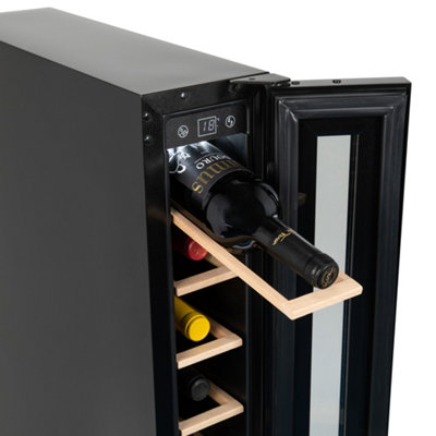mQuvée - Wine Expert 24- Dual Zone - Freestanding Wine Cooler - Black