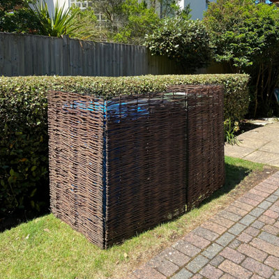 Willow Wheelie Bin Screen Metal Frame (Triple) DIY at B&Q