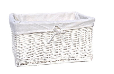 Nursery wicker hot sale hamper