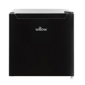 Willow WMF46B 46L Mini Tabletop Fridge with Chill Box - Black