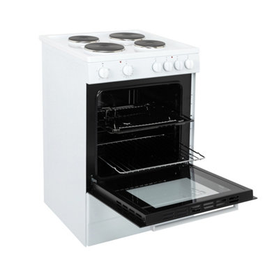 Willow WSE60WH 68L Freestanding Single Cavity Electric Cooker - White