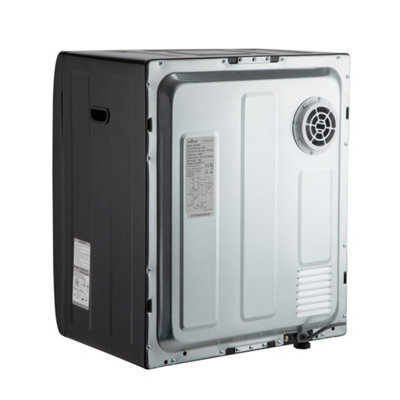 Willow WTD25B 2.5kg Compact Vented Dryer, Front Loading with Child Lock, Crease Guard, 2 Year Warranty - Black