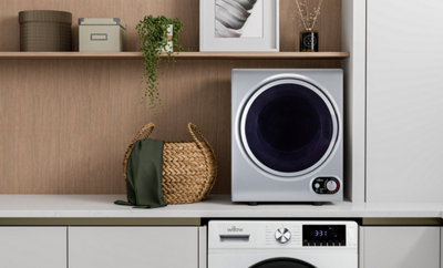 Willow WTD25S 2.5kg Compact Vented Dryer, Front Loading with Child Lock, Crease Guard, 2 Year Warranty