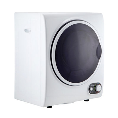 Willow WTD25W 2.5kg Compact Vented Dryer, Front Loading with Child Lock, Crease Guard, 2 Year Warranty - White