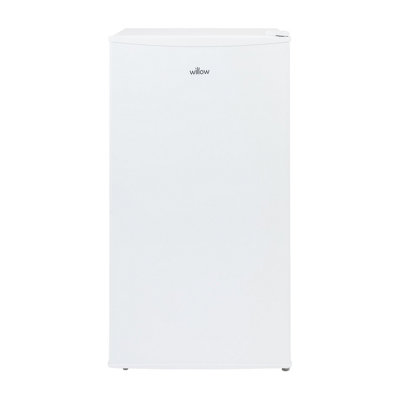 Willow WU48LFW 93L Under Counter Larder Fridge with Reversible Door, Adjustable Thermostat, 2 Years Warranty, Low Noise - White