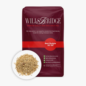 Willsbridge Best Budgie Seed Mix Bird Food 20kg