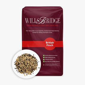 Willsbridge British Finch Mix 20kg