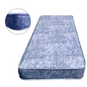 Wilson Beds - 4" (10cm) Deep 2ft6 Small Single Blue Water Resistant Firm All Reflex Foam Thin Kids Mattress