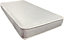 Wilson Beds - 4" (10cm) Deep 2ft6 Small Single White Damask All Reflex Firm Foam Kids Thin Mattress