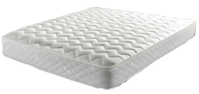 Wilson Beds - 4ft SMALL Double Luxury 9" Deep Cooltouch Hybrid Spring Mattress With Memory Foam Layer