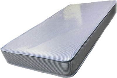 Wilson Beds - Basic Waterproof PVC mattress - 3ft Single, One Sided, Foam Free, Medium Soft, Blue Water Proof Mattress