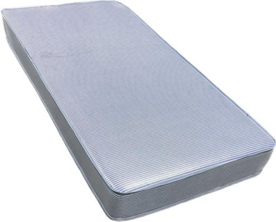 Wilson Beds - Basic Waterproof PVC mattress - 4ft6 Double, One Sided, Foam Free, Medium Soft, Blue Water Proof Mattress