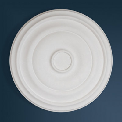 315mm Round Ceiling Medallion, PU Decorative Cover Plate, For Fans
