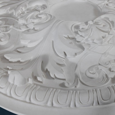 Wilton Plaster WCP-05 Chatsworth Plaster Ceiling Rose 560mm - 3
