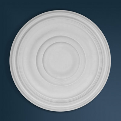 Wilton Plaster WCP-09 Ripple Plaster Ceiling Rose 470mm
