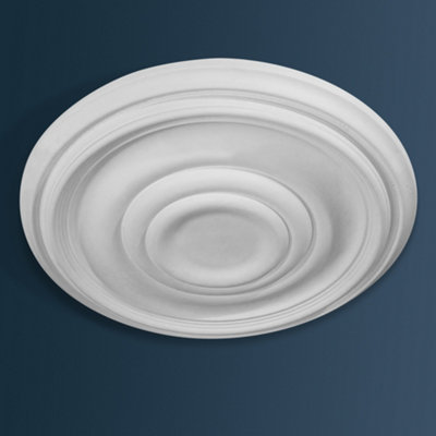 Wilton Plaster WCP-09 Ripple Plaster Ceiling Rose 470mm